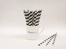Cocktail Paper Straws | Individually Wrapped | 100% Biodegradable | 6mm x 5.75"