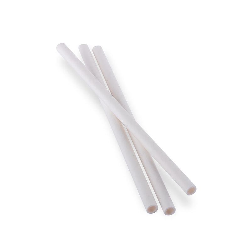 Giant Paper Straws | Individually Wrapped | 100% Biodegradable | 8mm x 7.75"