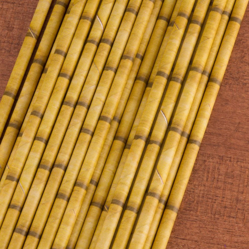 Cocktail Paper Straws | Individually Wrapped | 100% Biodegradable | 6mm x 5.75"